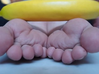 Banana And Feet